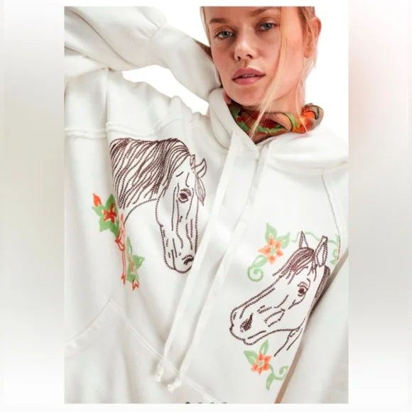 NWT Free People Keepsake Hoodie - Picture 3 of 6